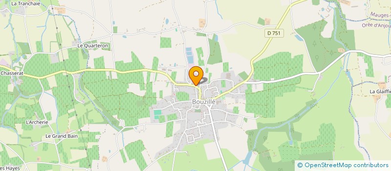 localisation de l'entreprise MONSIEUR CHARLY LOIR  OREE D'ANJOU