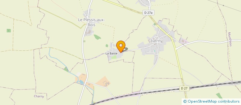 localisation de l'entreprise MONSIEUR CHARLY LOMBRICI  LE PLESSIS-AUX-BOIS