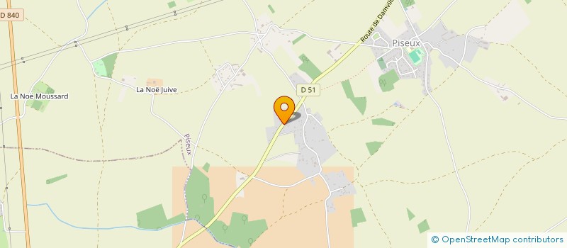 localisation de l'entreprise MONSIEUR CHARLY MARCHAND  PISEUX