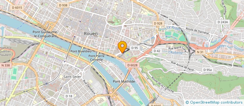 localisation de l'entreprise MONSIEUR CHARLY MBA BISSIGHE  ROUEN