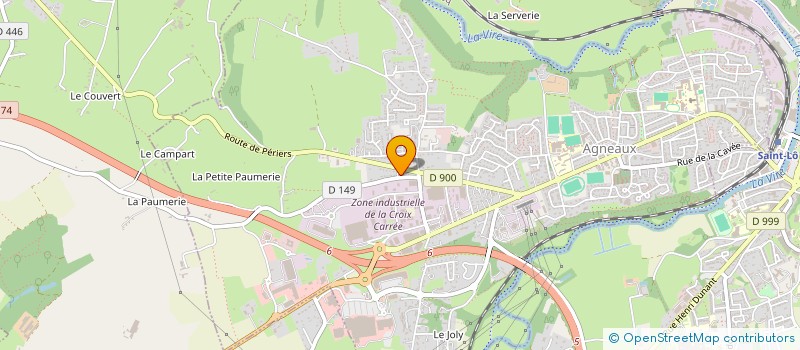 localisation de l'entreprise MONSIEUR CHARLY MICHELET  AGNEAUX