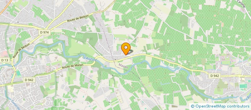 localisation de l'entreprise MONSIEUR CHARLY MILLET  MAZAN