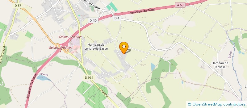 localisation de l'entreprise MONSIEUR CHARLY MORA  BRENS