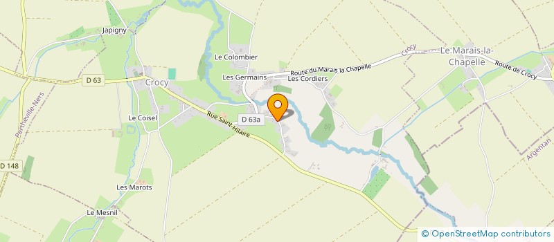 localisation de l'entreprise MONSIEUR CHARLY MULLOIS  CROCY