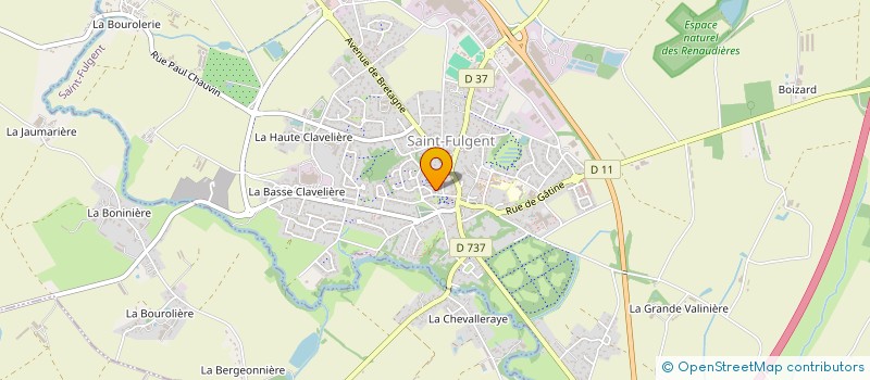 localisation de l'entreprise MONSIEUR CHARLY MULLOT à SAINT-FULGENT