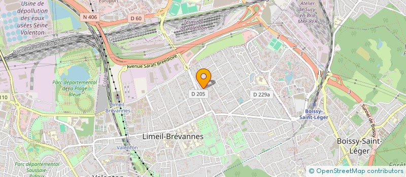 localisation de l'entreprise MONSIEUR CHARLY NIVORE  LIMEIL BREVANNES