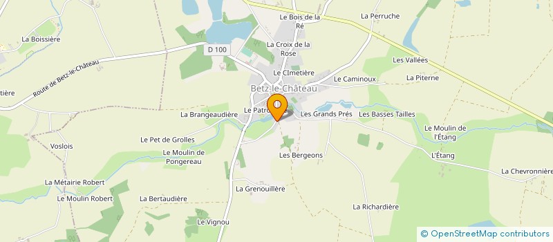 localisation de l'entreprise MONSIEUR CHARLY NOUVEAU  BETZ-LE-CHATEAU