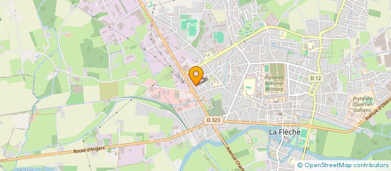 localisation de l'entreprise MONSIEUR CHARLY PATRICE  MAREIL SUR LOIR