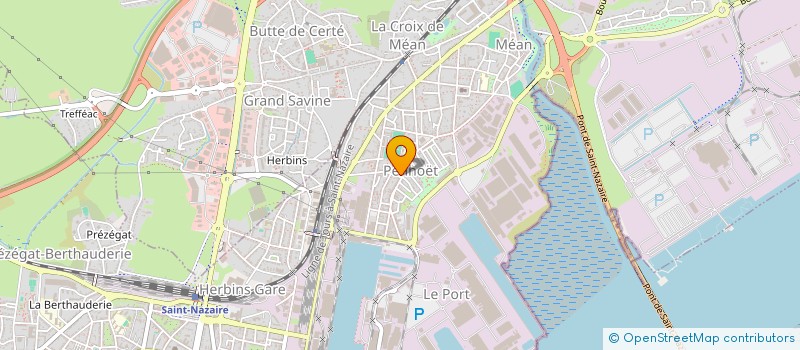 localisation de l'entreprise MONSIEUR CHARLY PAYEN  SAINT-NAZAIRE