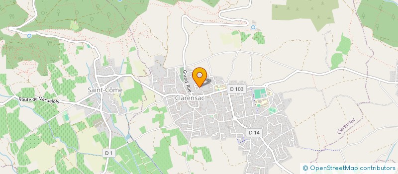 localisation de l'entreprise MONSIEUR CHARLY PELLEGRINETTI  NIMES