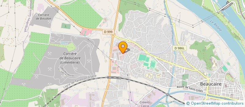 localisation de l'entreprise MONSIEUR CHARLY PHAM  BEAUCAIRE