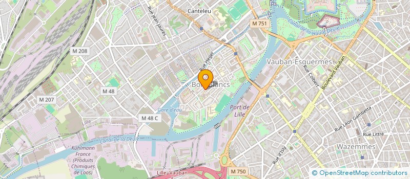 localisation de l'entreprise MONSIEUR CHARLY PONTHIEUX à LILLE