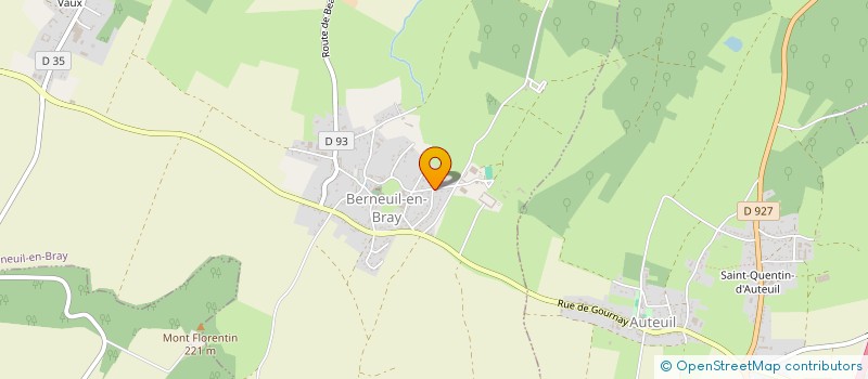 localisation de l'entreprise MONSIEUR CHARLY PONTHIEUX  BERNEUIL-EN-BRAY