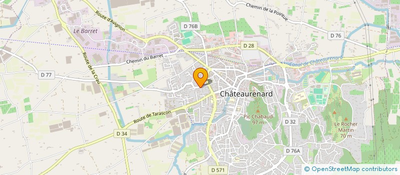 localisation de l'entreprise MONSIEUR CHARLY RABEMANANJARA  CHATEAURENARD