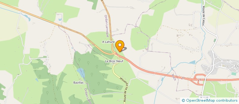 localisation de l'entreprise MONSIEUR CHARLY RENARD  AUCH