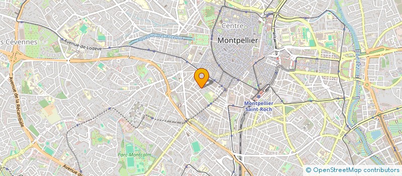 localisation de l'entreprise MONSIEUR CHARLY RENARD à MONTPELLIER