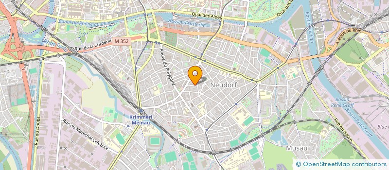 localisation de l'entreprise MONSIEUR CHARLY SCHWARTZ à STRASBOURG