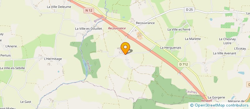 localisation de l'entreprise MONSIEUR CHARLY SEROT  CAULNES