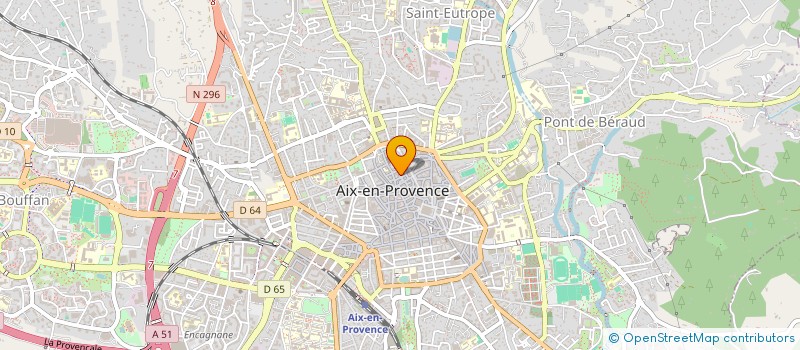 localisation de l'entreprise MONSIEUR CHARLY SITBON à AIX-EN-PROVENCE