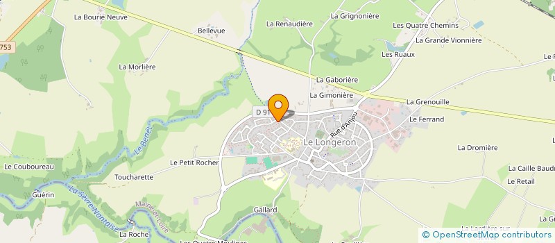 localisation de l'entreprise MONSIEUR CHARLY SOULARD  SEVREMOINE