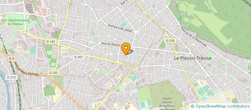 localisation de l'entreprise MONSIEUR CHARLY TOLLARDO  CHENNEVIERES-SUR-MARNE