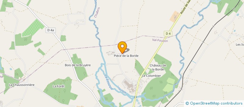localisation de l'entreprise MONSIEUR CHARLY TOUPET à VAL-FOUZON