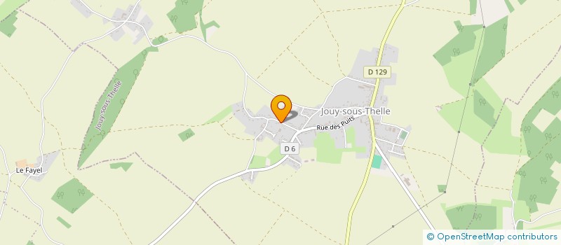 localisation de l'entreprise MONSIEUR CHARLY VILFROY  JOUY-SOUS-THELLE