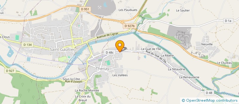 localisation de l'entreprise MONSIEUR CHARLY ZUBAL à THENAY