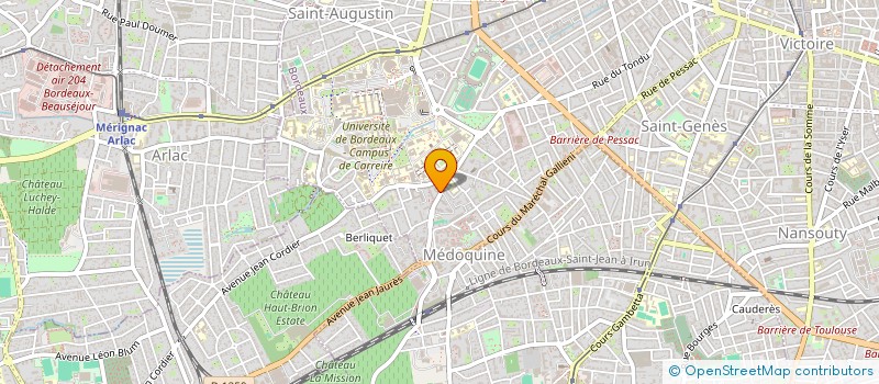 localisation de l'entreprise MONSIEUR CHARMED BOUPANDA MBOUNENE  BORDEAUX