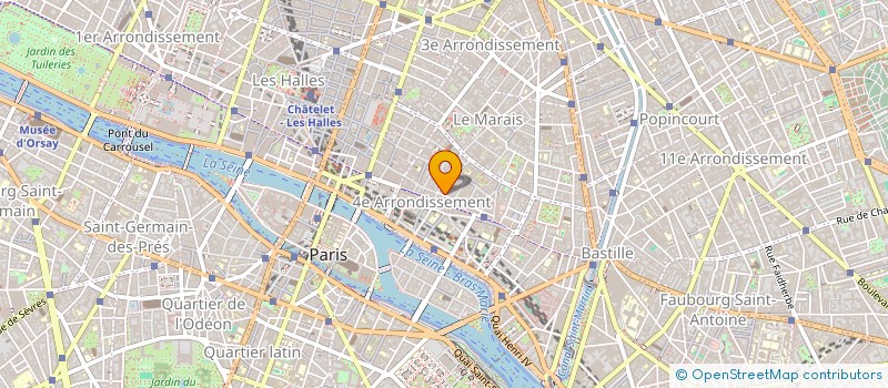 localisation de l'entreprise MONSIEUR CHASE PERFECT  PARIS