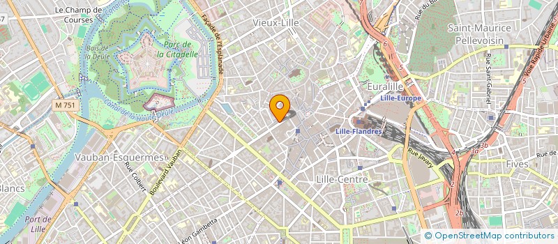 localisation de l'entreprise MONSIEUR CHATELAIN DOWSON  LILLE