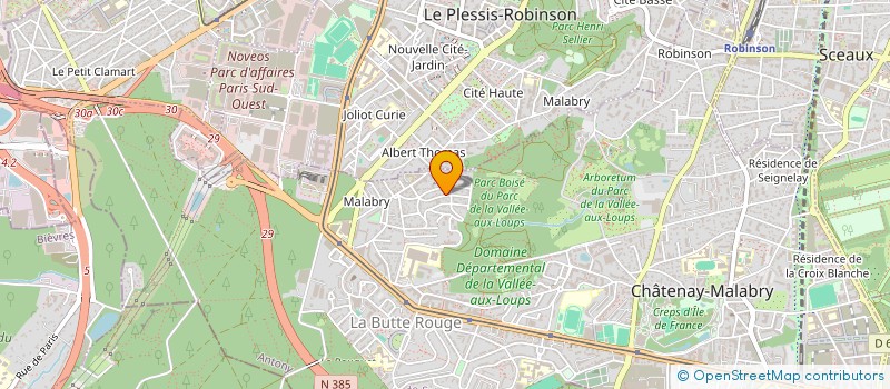 localisation de l'entreprise MONSIEUR CHATENAY-MALABRY GUILLOT PLOMBIER à CHATENAY-MALABRY
