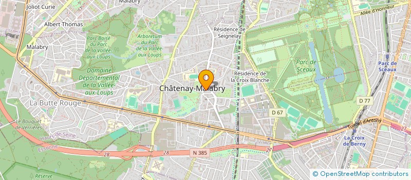 localisation de l'entreprise MONSIEUR CHATENAY-MALABRY SAPH  CHATENAY-MALABRY