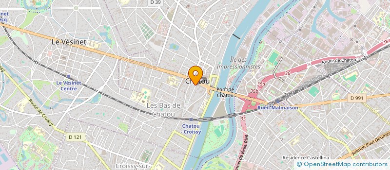 localisation de l'entreprise MONSIEUR CHATOU CARRYL  CHATOU