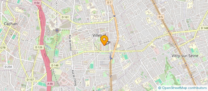 localisation de l'entreprise MONSIEUR CHAU LAO  VILLEJUIF