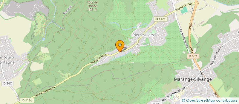 localisation de l'entreprise MONSIEUR CHAWKI BEN BACHA  PIERREVILLERS