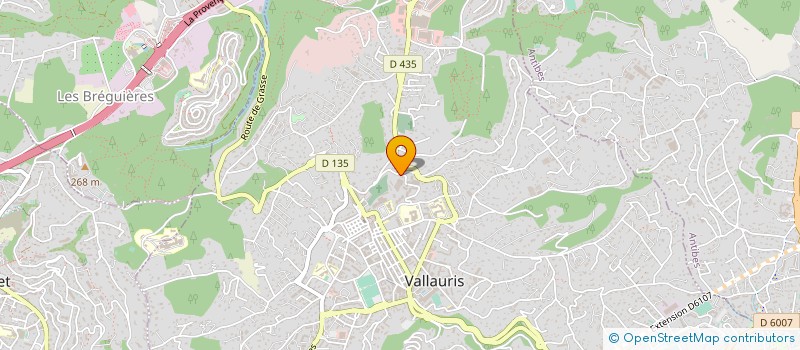 localisation de l'entreprise MONSIEUR CHAWKI EL ABED à VALLAURIS