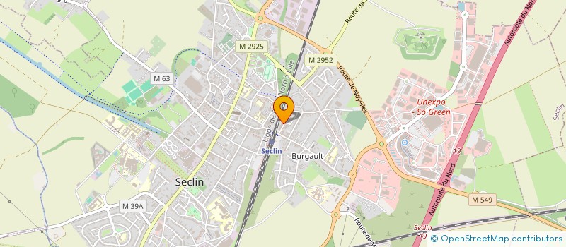 localisation de l'entreprise MONSIEUR CHAWKI JEBBIOU  SECLIN