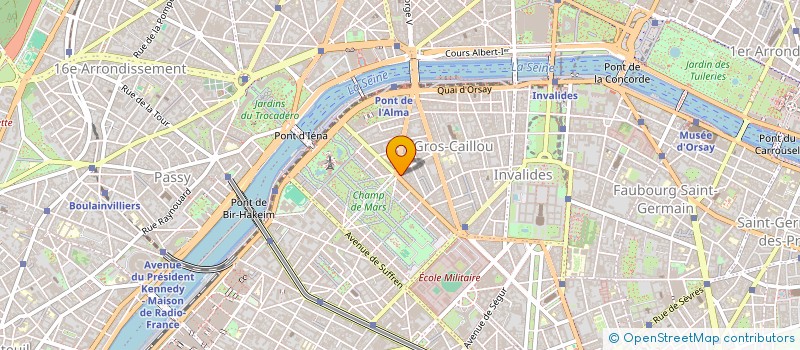 localisation de l'entreprise MONSIEUR CHAWKI JEMAL  PARIS