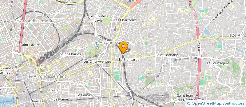 localisation de l'entreprise MONSIEUR CHAWKI MAHZOUM à MARSEILLE