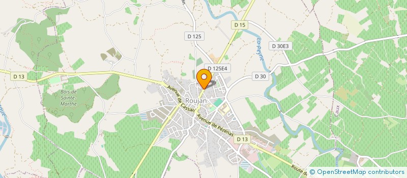 localisation de l'entreprise MONSIEUR CHAWKI OMRI  ROUJAN