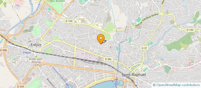 localisation de l'entreprise MONSIEUR CHAWKI YAKHLEF à FREJUS