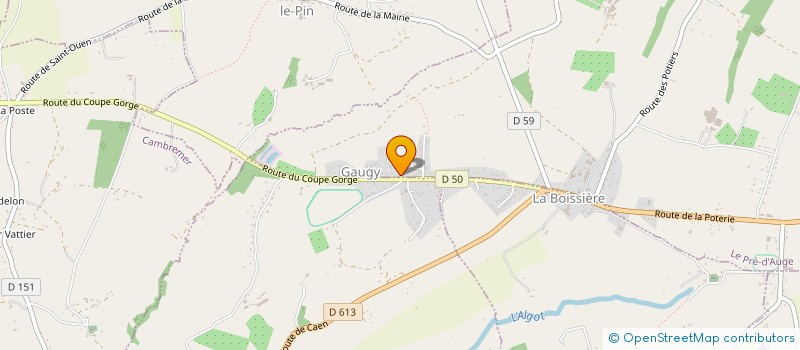 localisation de l'entreprise MONSIEUR CHAY JONES  LA HOUBLONNIERE