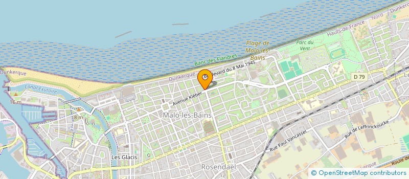 localisation de l'entreprise MONSIEUR CHAYANIN VANLERBERGHE à DUNKERQUE