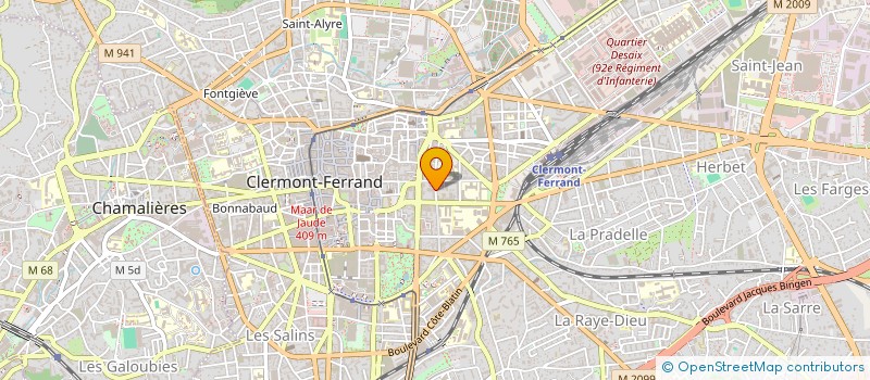 localisation de l'entreprise MONSIEUR CHE CHARLEMAGNE à CLERMONT-FERRAND