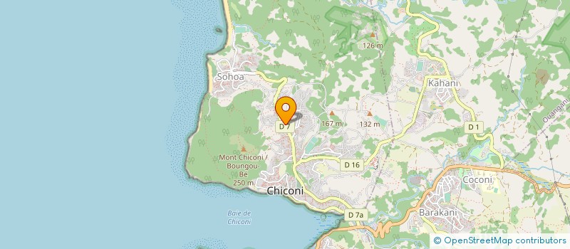 localisation de l'entreprise MONSIEUR CHEBANI RAMA à CHICONI