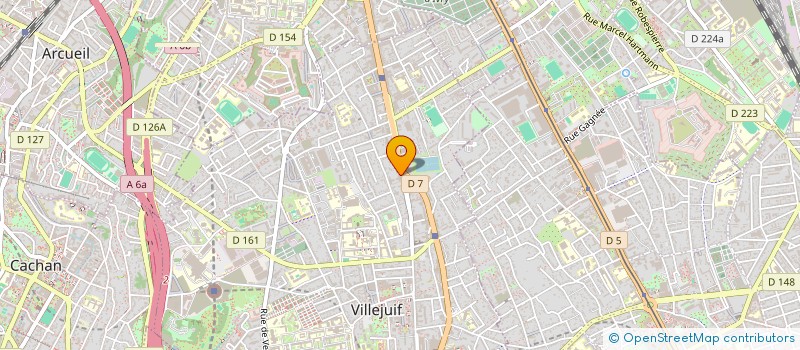 localisation de l'entreprise MONSIEUR CHEBL SABBAGH  VILLEJUIF