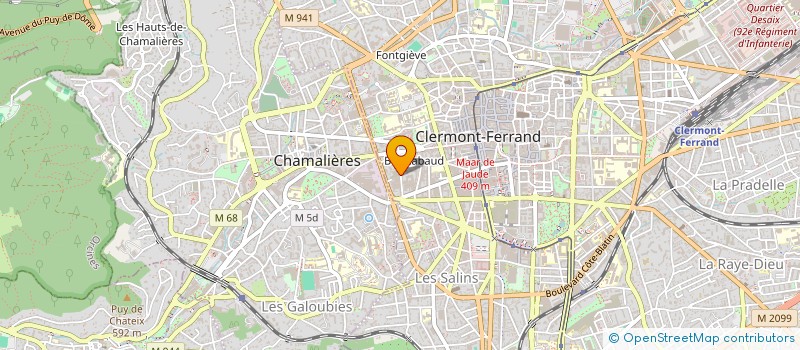 localisation de l'entreprise MONSIEUR CHECK ZERBO  CLERMONT-FERRAND