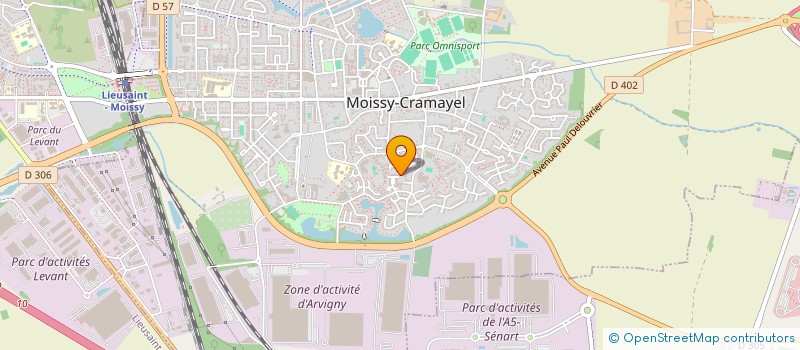 localisation de l'entreprise MONSIEUR CHECKNA KANTE  MOISSY-CRAMAYEL
