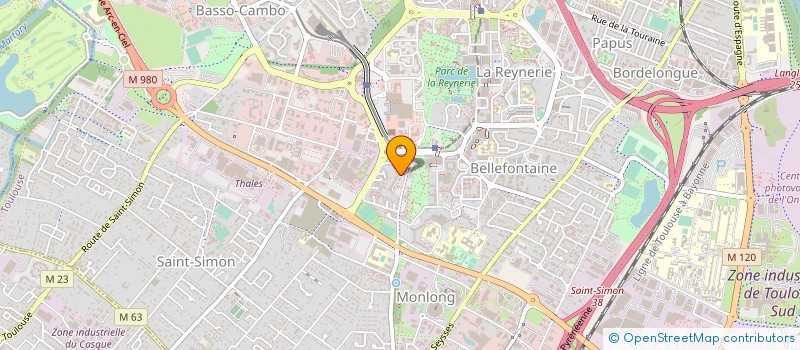 localisation de l'entreprise MONSIEUR CHEDIA M'HAMDI à TOULOUSE